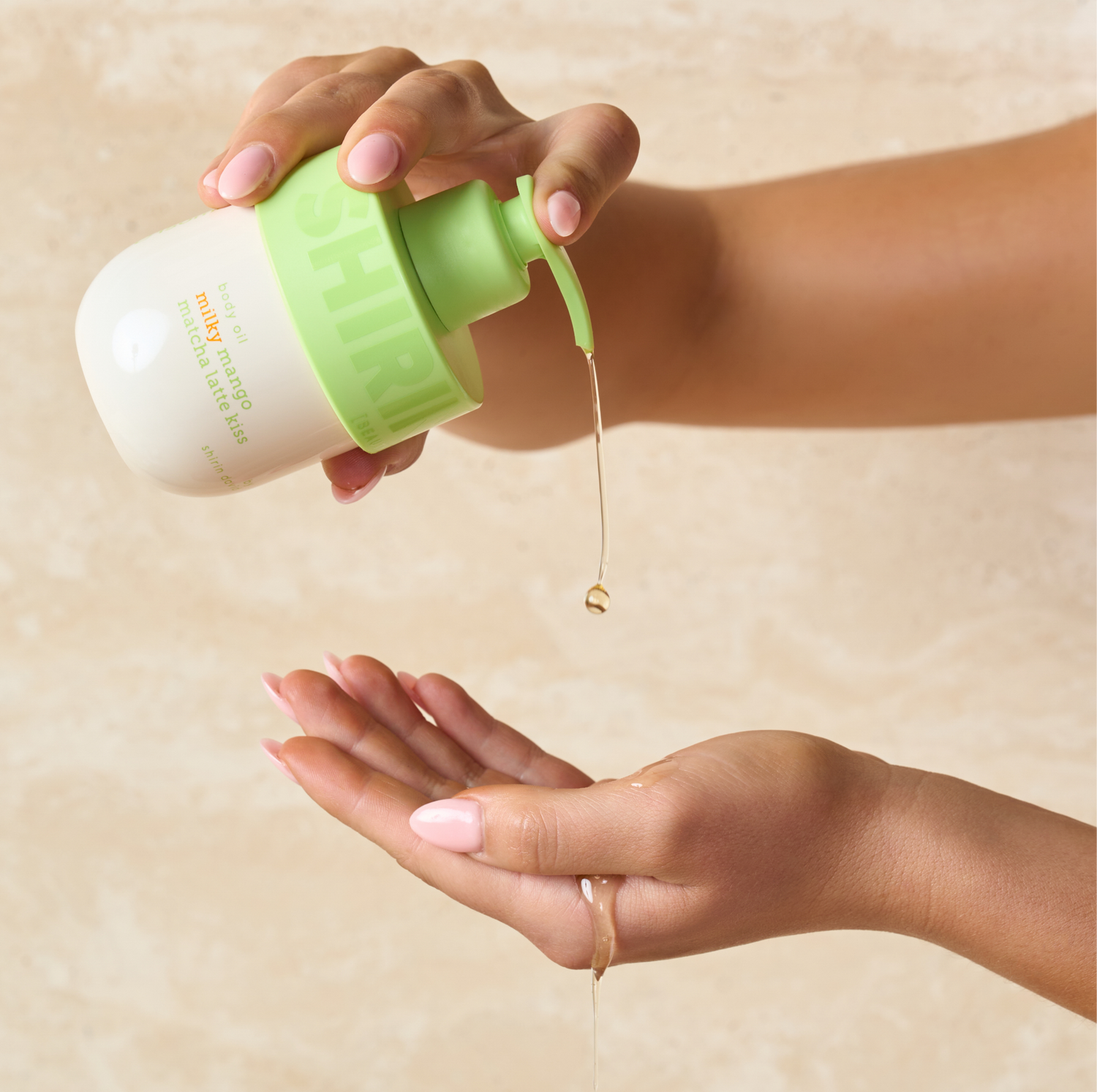 Body Oil Milky Mango Matcha Latte Kiss