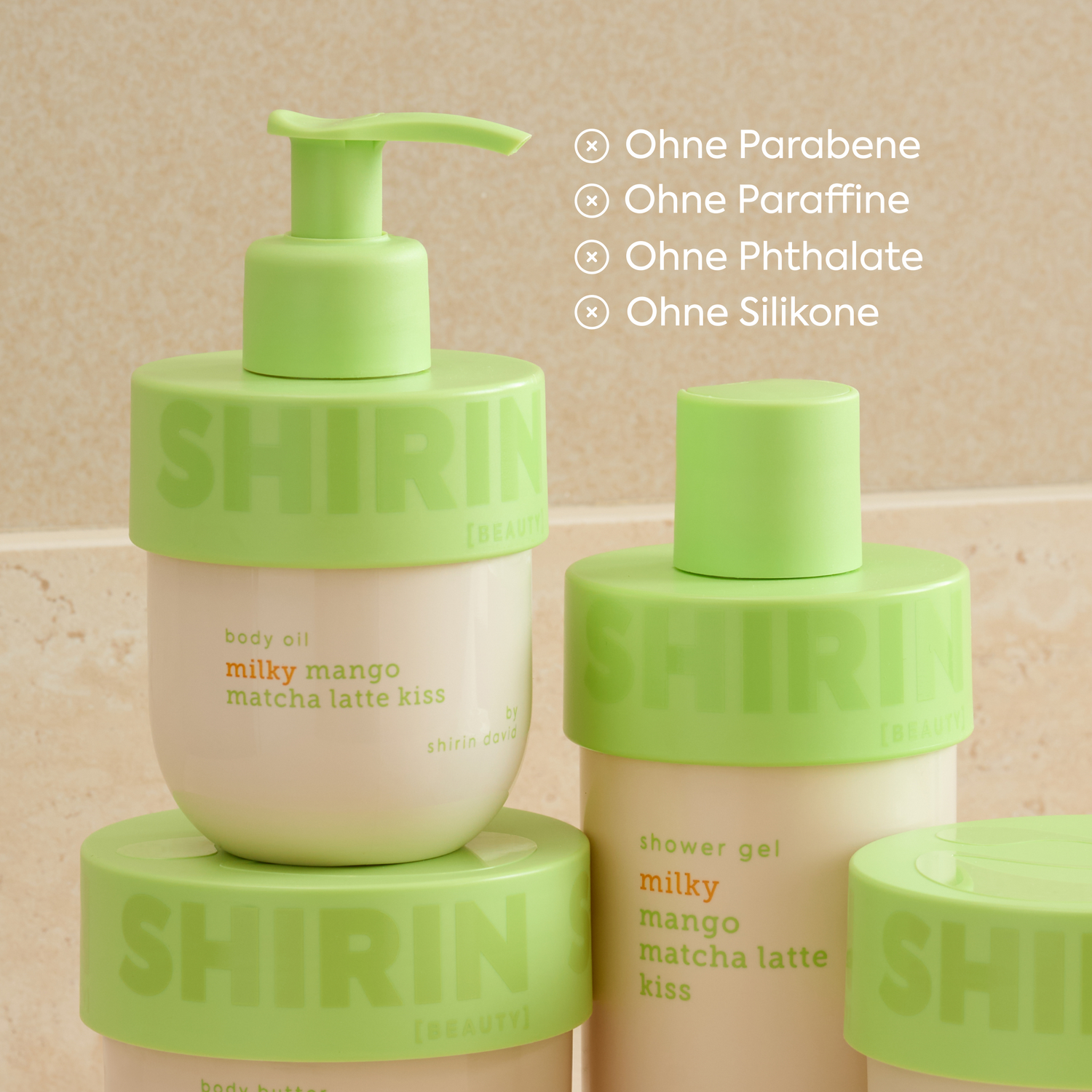 Body Oil Milky Mango Matcha Latte Kiss
