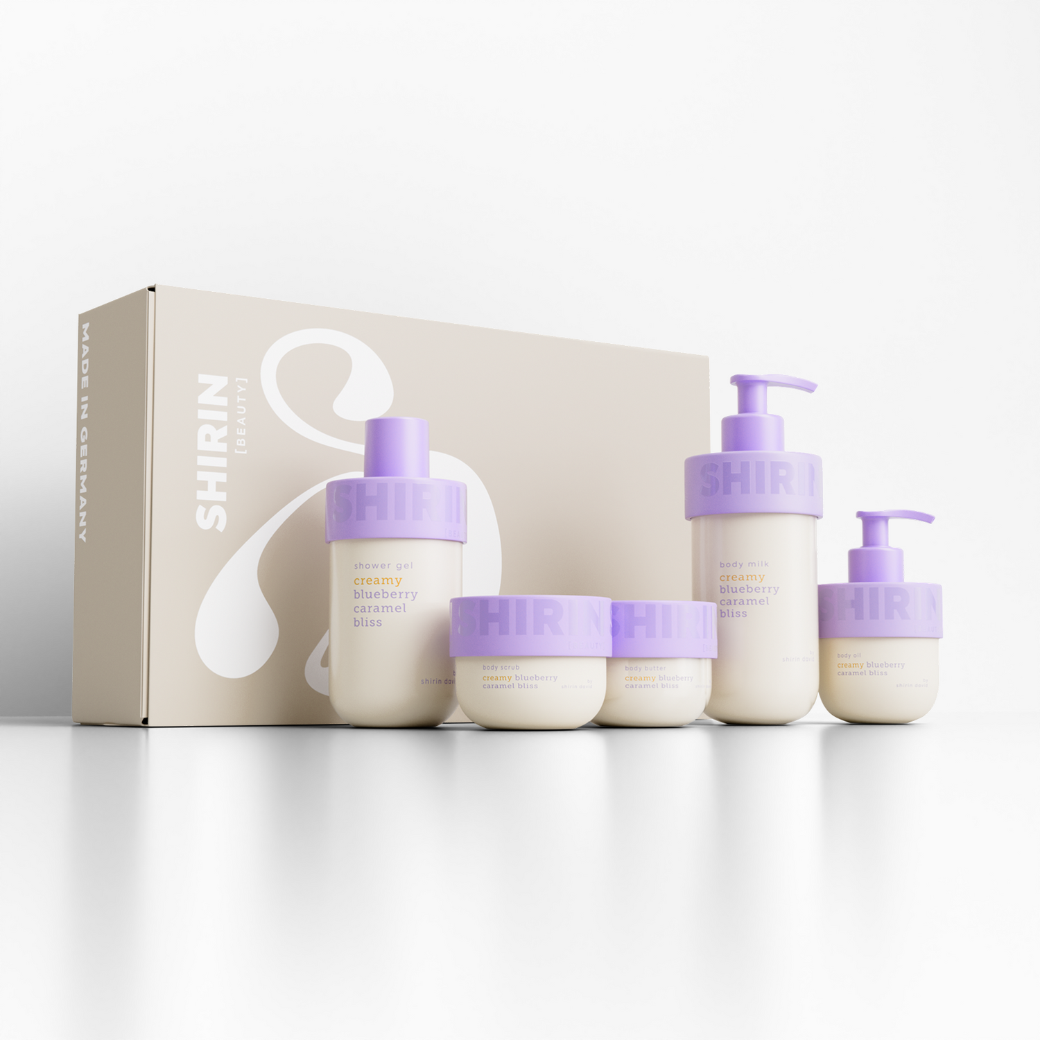 The Complete Bodycare - 5er Set Creamy Blueberry Caramel Bliss