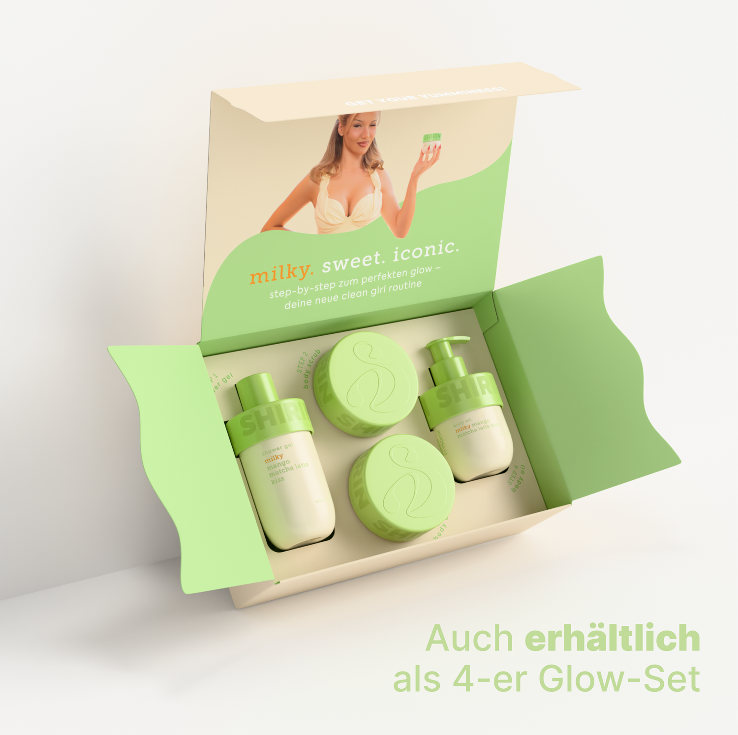 Body Butter Milky Mango Matcha Latte Kiss