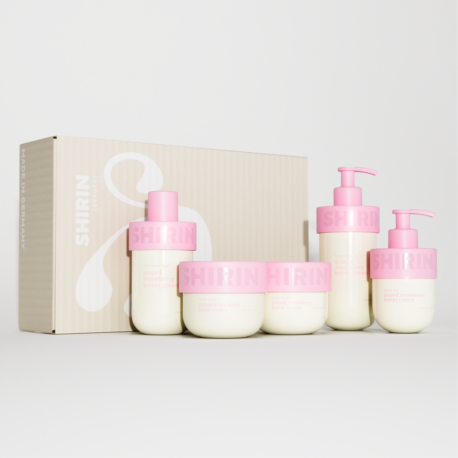 The Complete Bodycare - 5er Set Glazed Strawberry Butter Cream