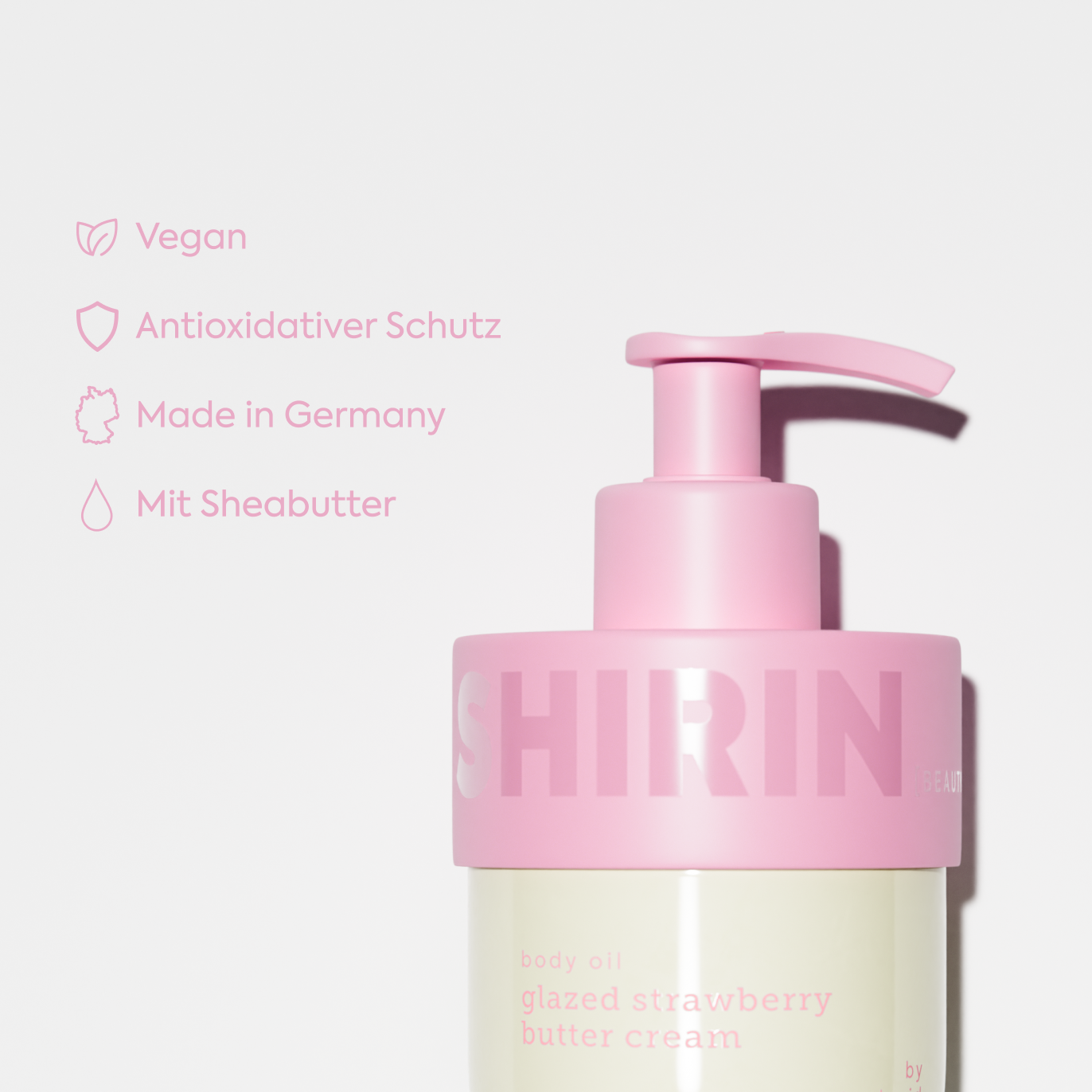 Body Oil Glazed Strawberry Butter Cream