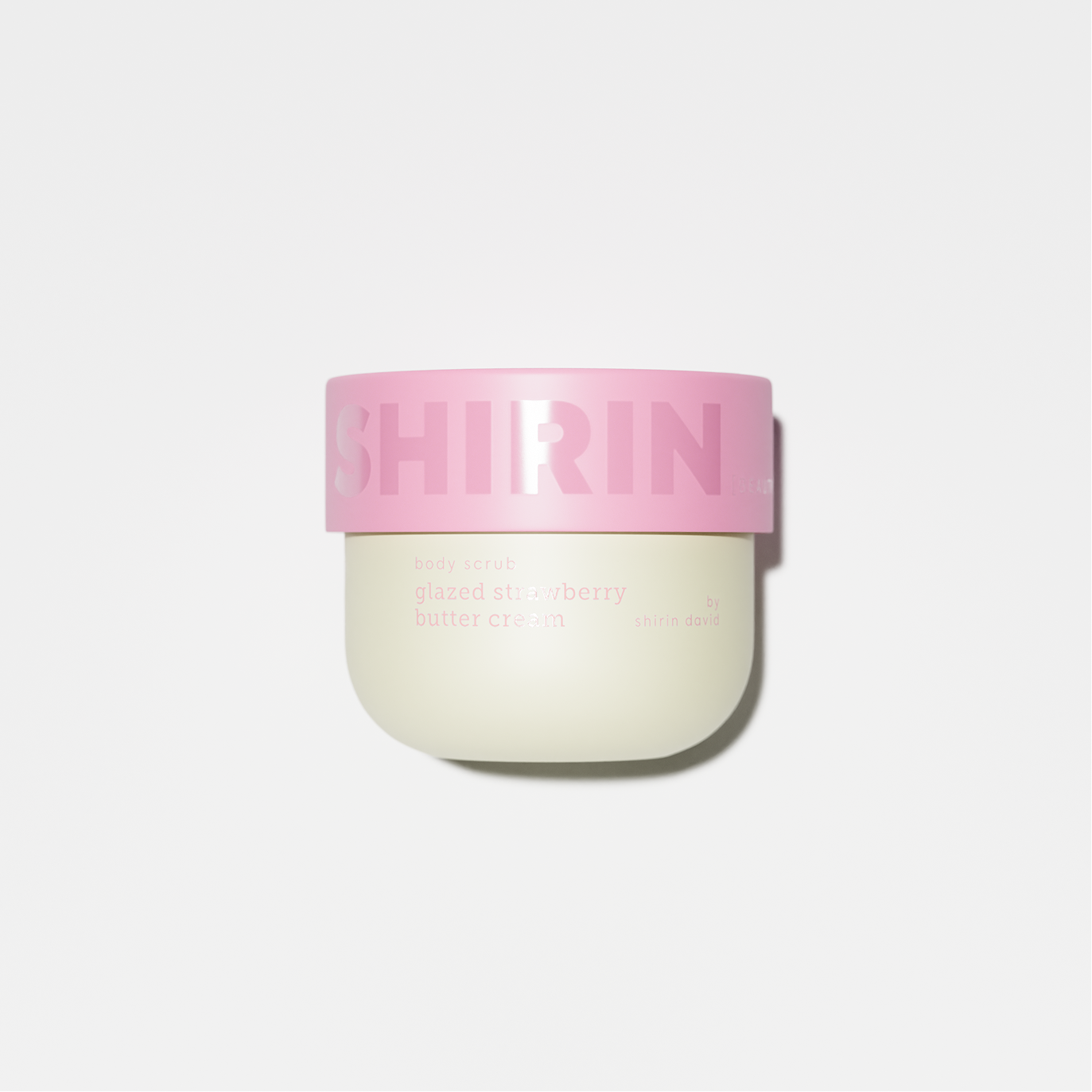 Body Scrub Glazed Strawberry Butter Cream