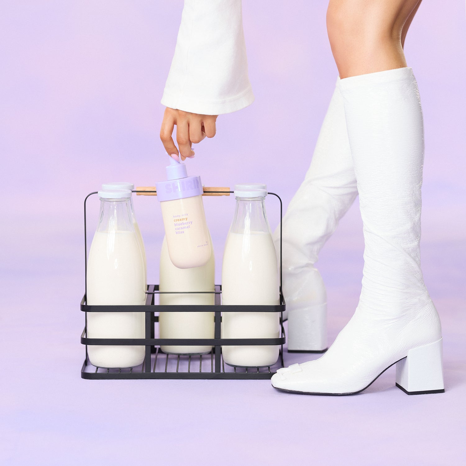 Body Milk Creamy Blueberry Caramel Bliss