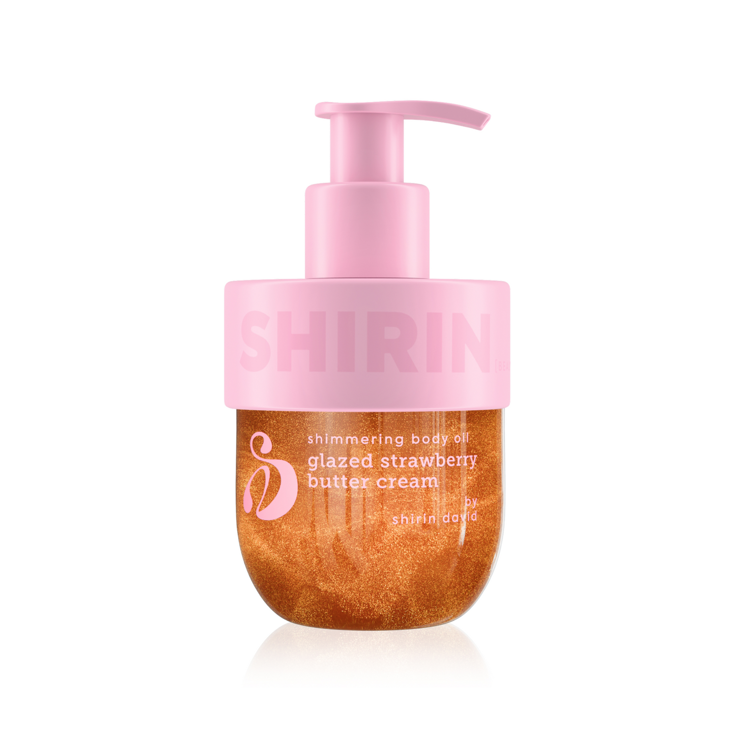 Shimmering Body Oil Glazed Strawberry Butter Cream