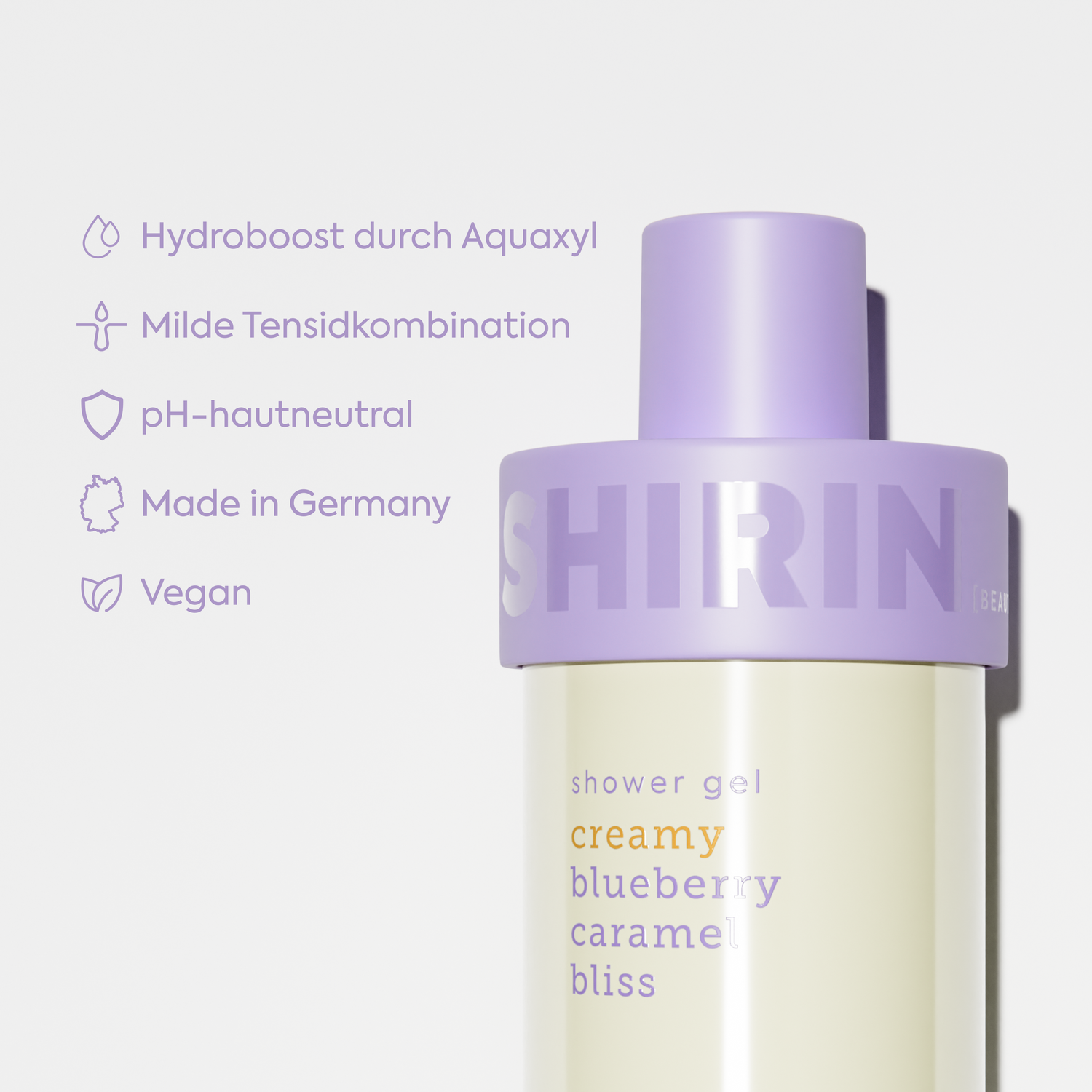 Shower Gel Creamy Blueberry Caramel Bliss