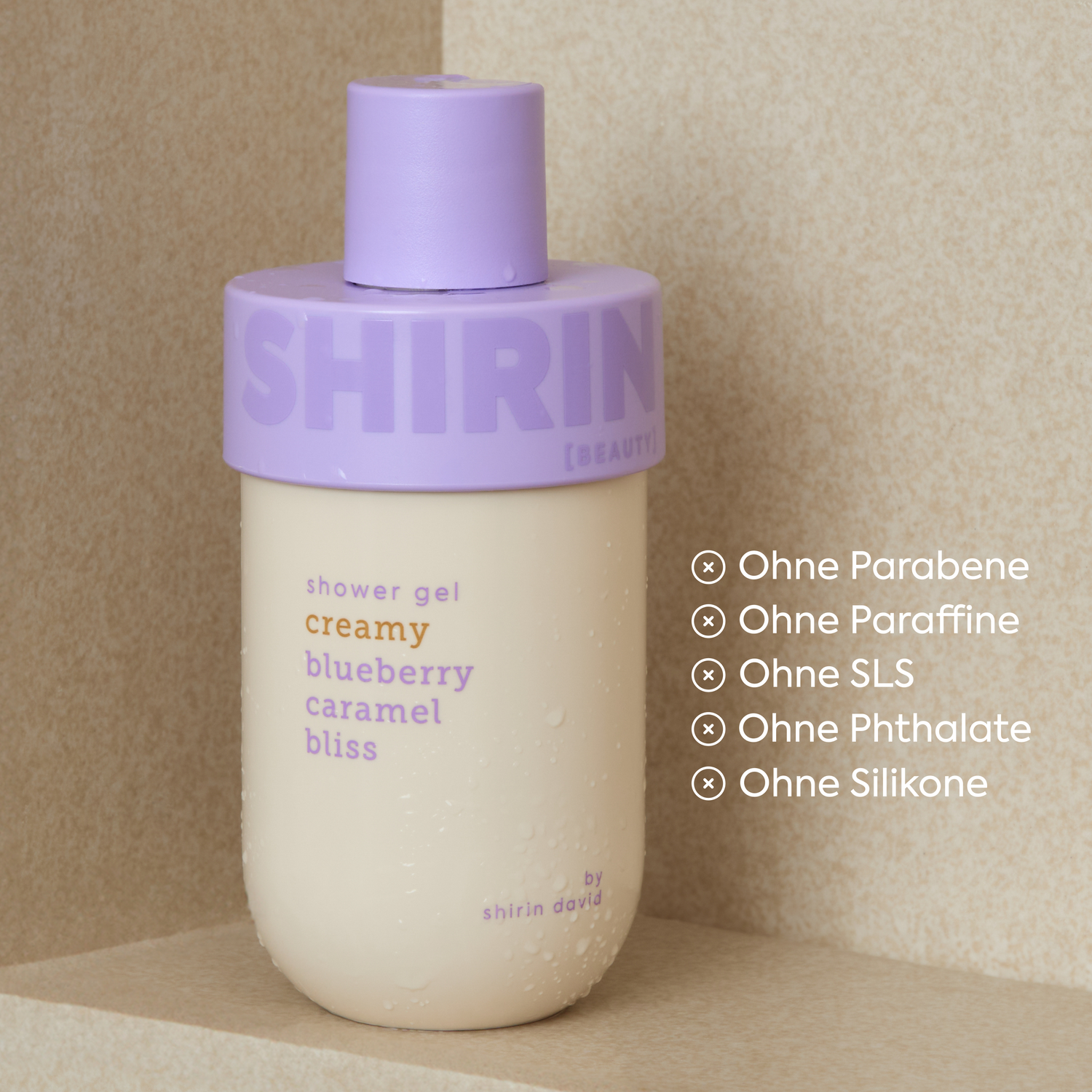 Shower Gel Creamy Blueberry Caramel Bliss