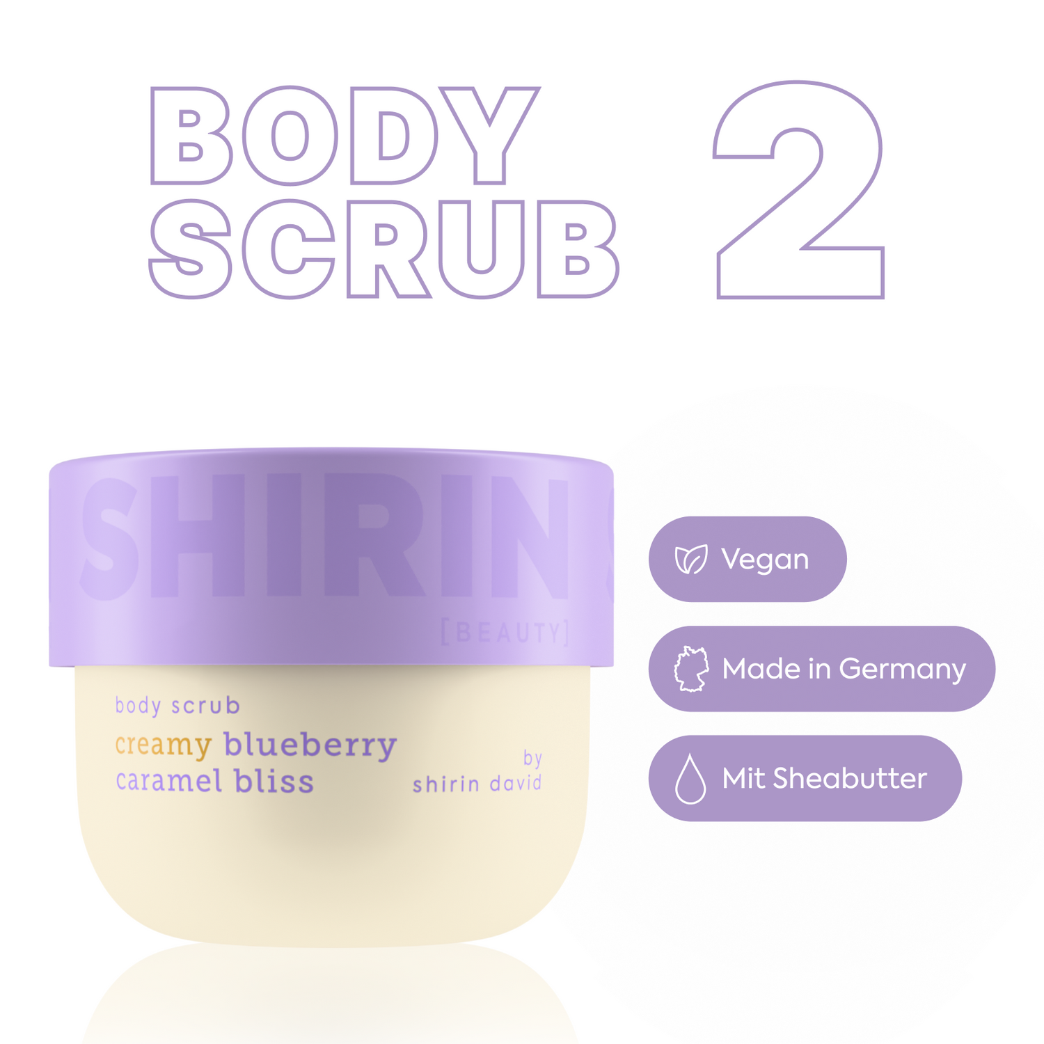 Glow Girl Milk Set Creamy Blueberry Caramel Bliss
