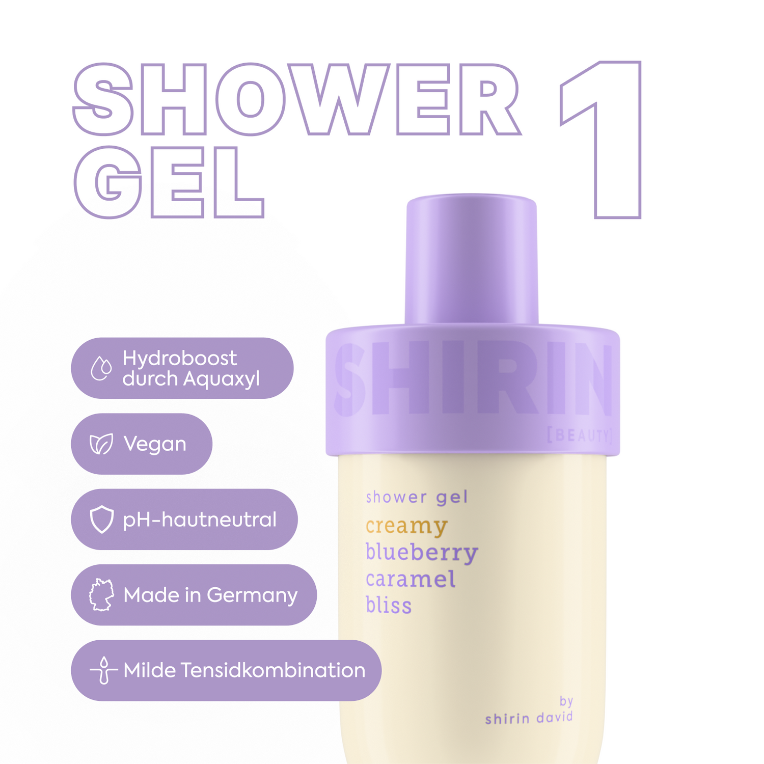 Glow Girl Milk Set Creamy Blueberry Caramel Bliss