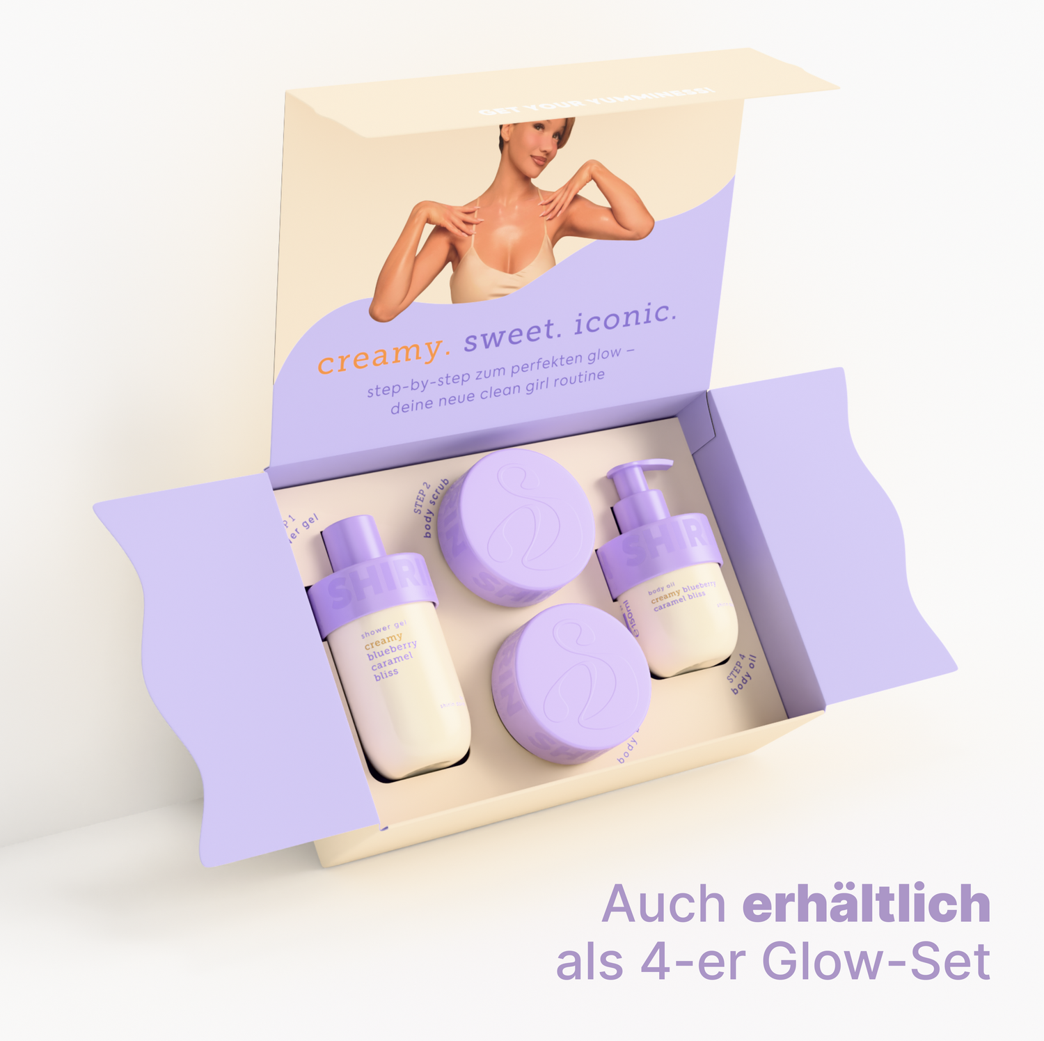 Body Butter Creamy Blueberry Caramel Bliss