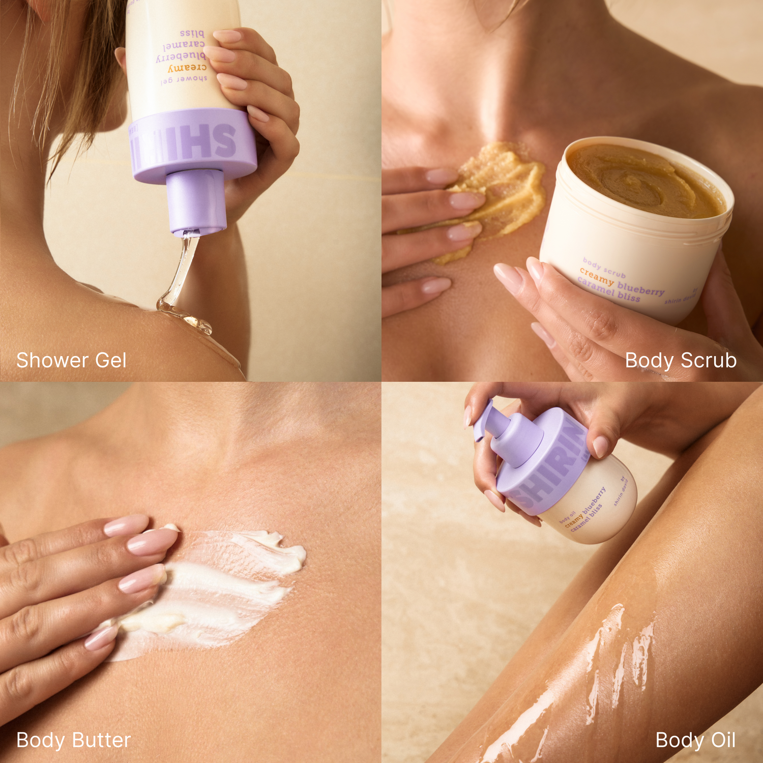 Glow-Girl Set Creamy Blueberry Caramel Bliss