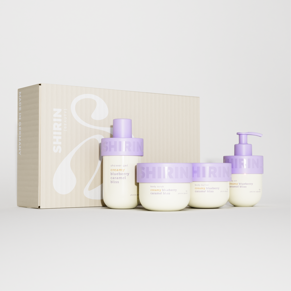 Glow Girl Butter Set Creamy Blueberry Caramel Bliss