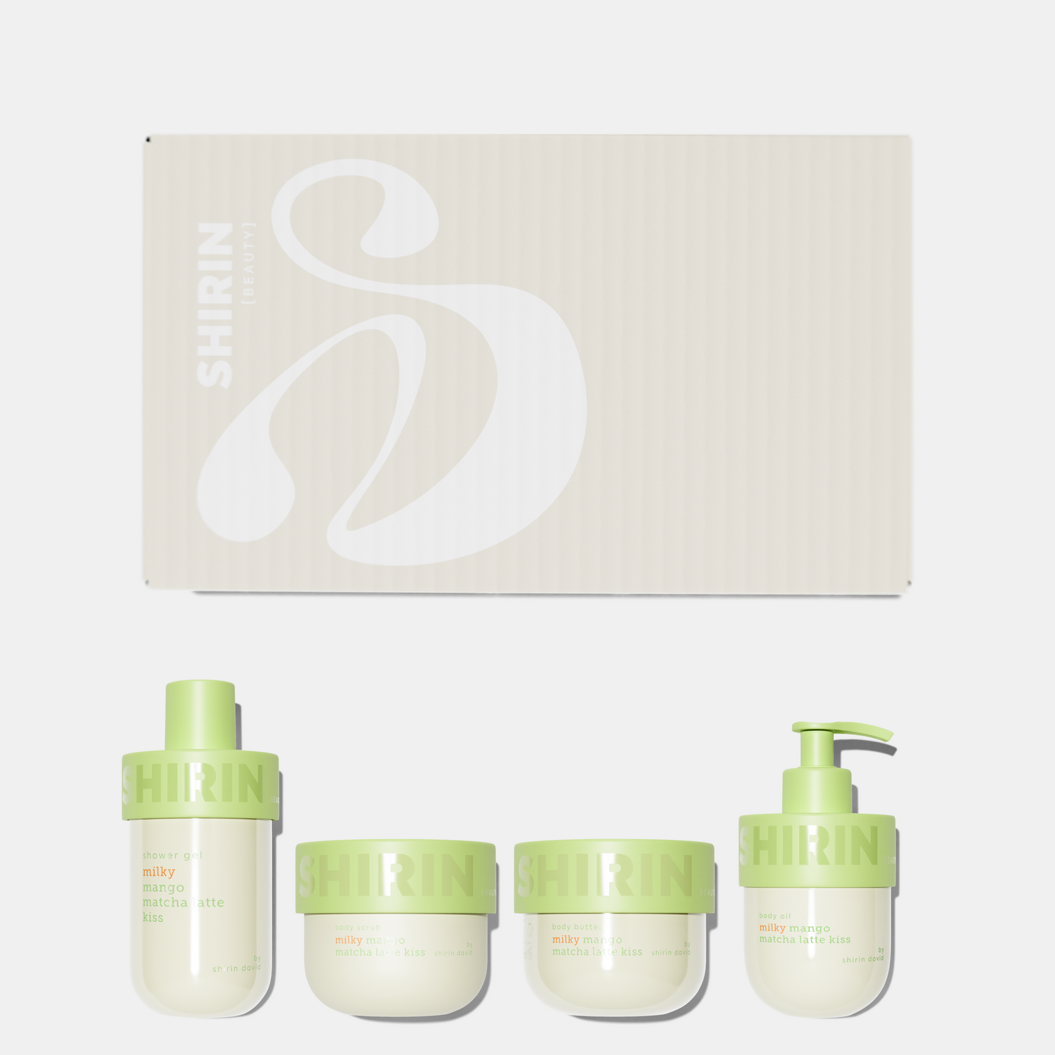 Glow Girl Butter Set Milky Mango Matcha Latte Kiss