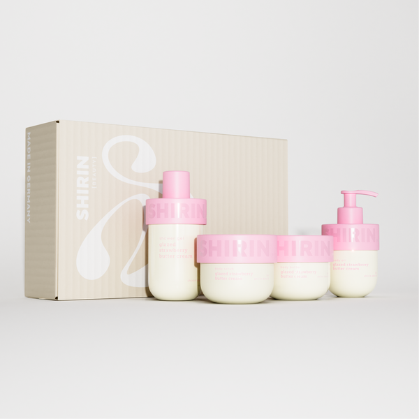 Glow Girl Butter Set Glazed Strawberry Butter Cream