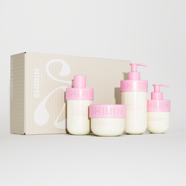 Glow Girl Milk Set Glazed Strawberry Butter Cream