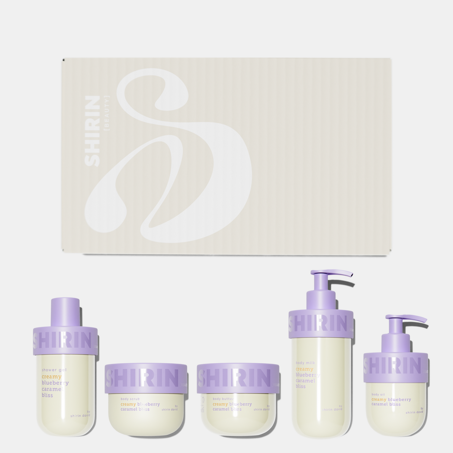 The Complete Bodycare - 5er Set Creamy Blueberry Caramel Bliss