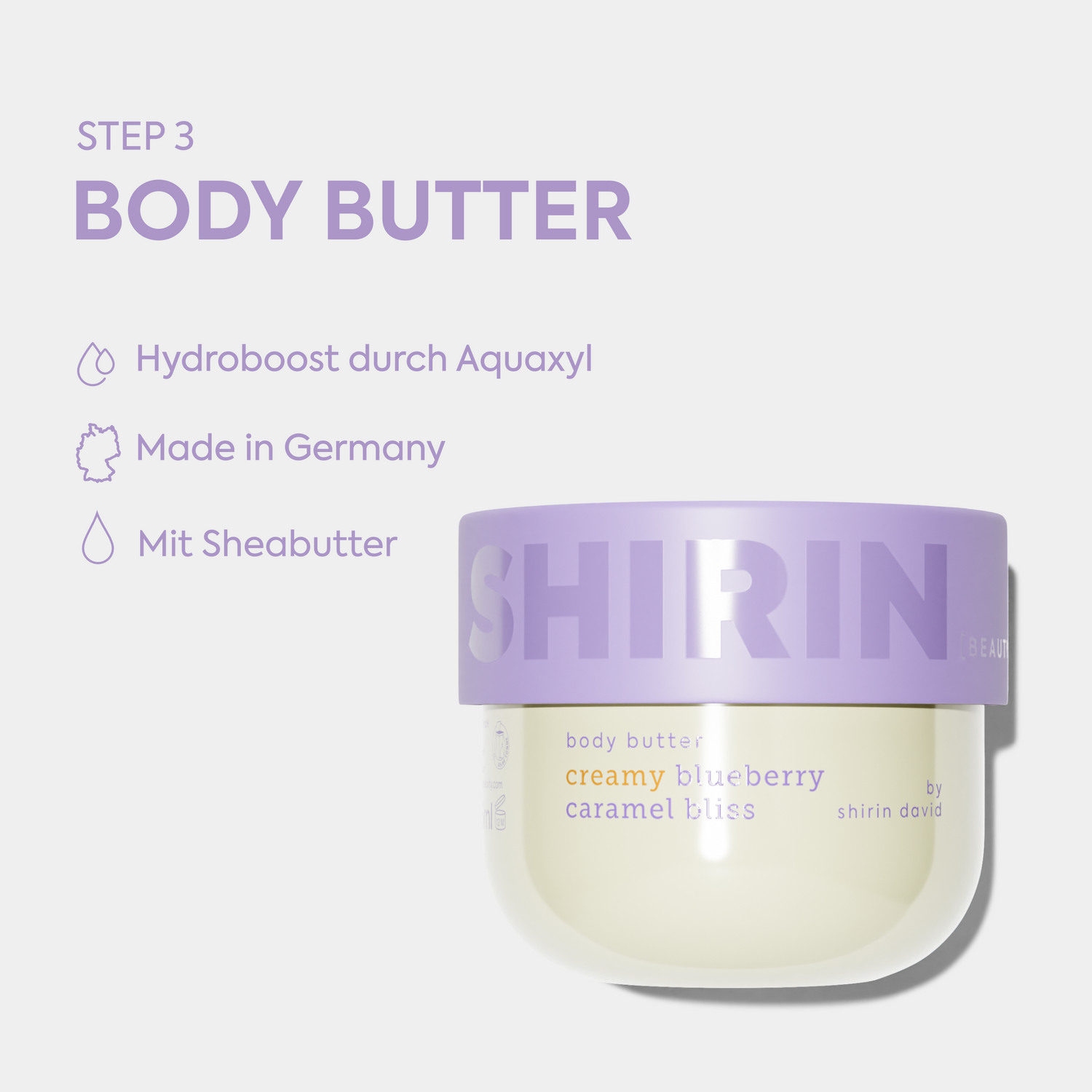 The Complete Bodycare - 5er Set Creamy Blueberry Caramel Bliss