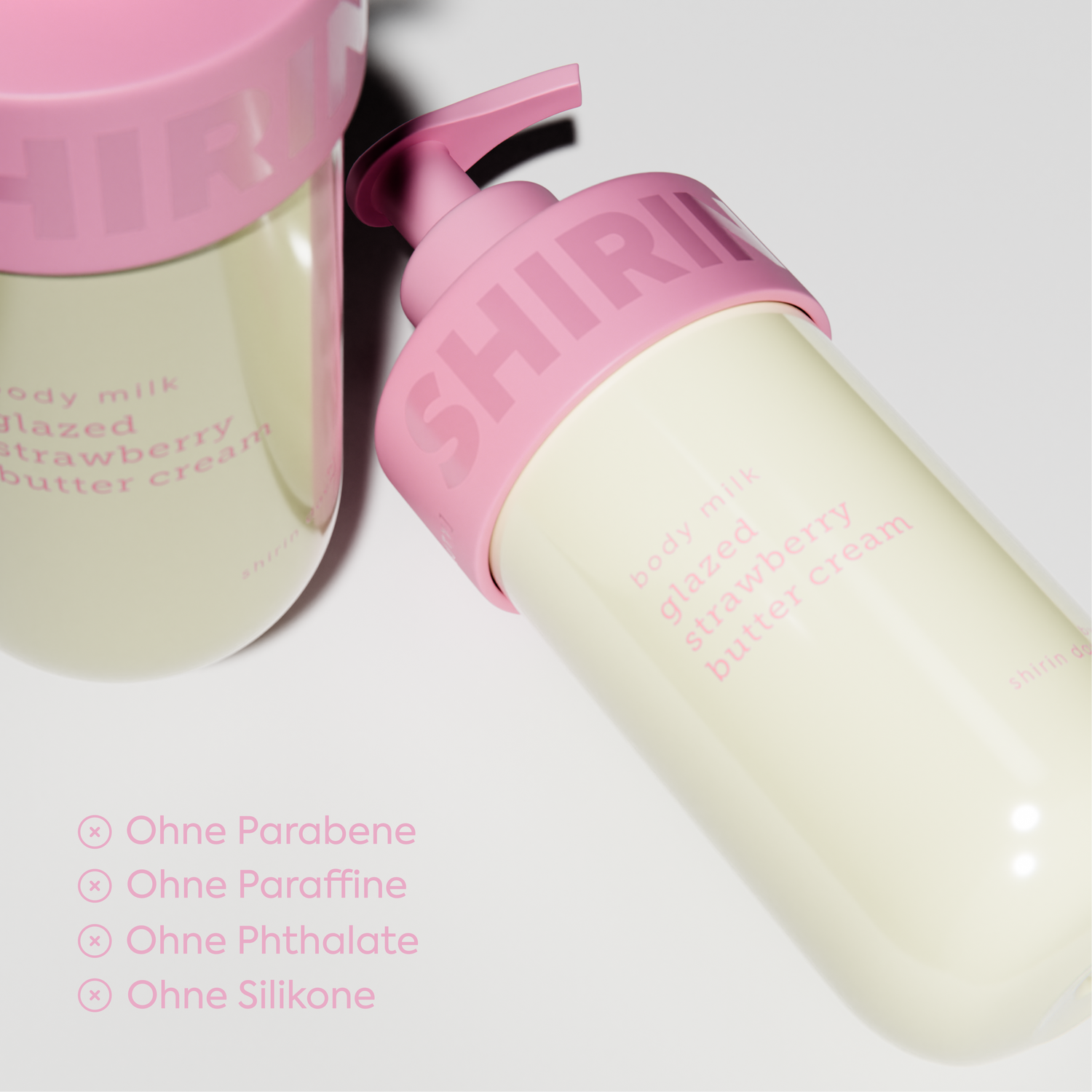 Body Milk Glazed Strawberry Butter Cream