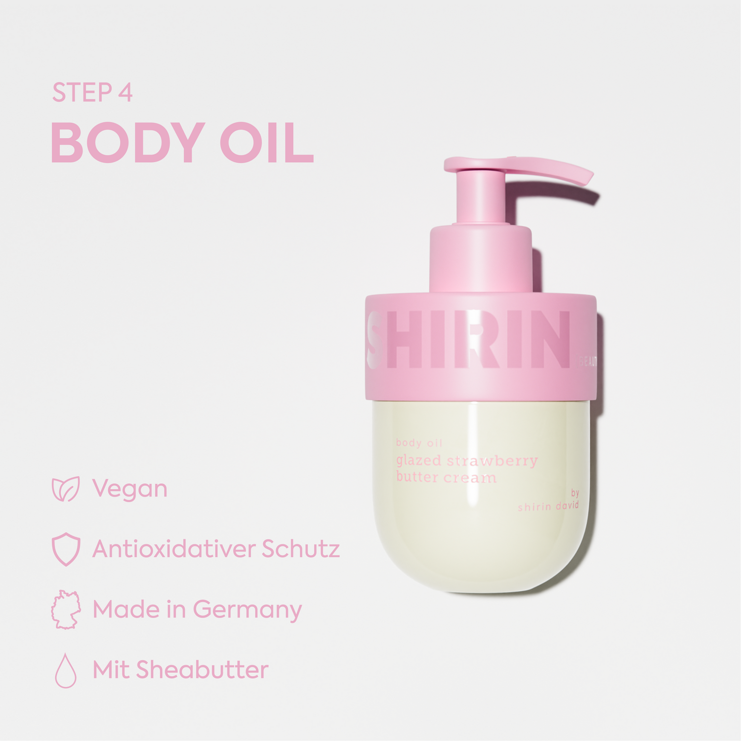 Glow Girl Milk Set Glazed Strawberry Butter Cream