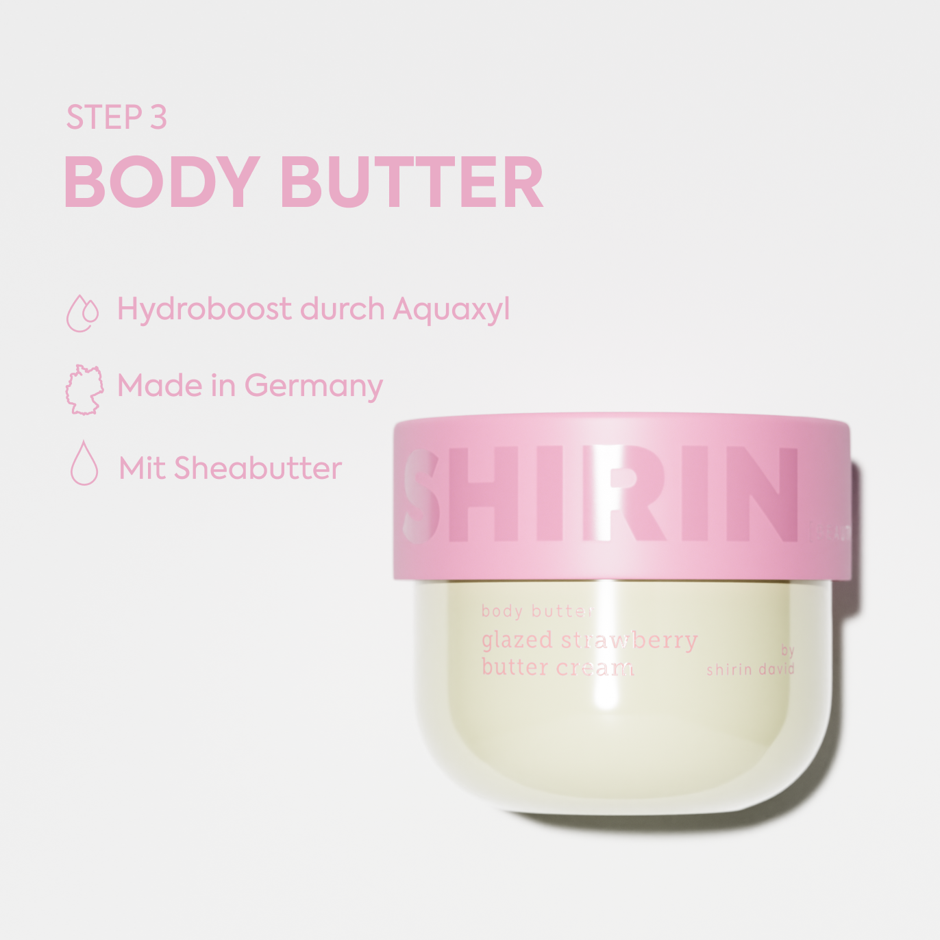 The Complete Bodycare - 5er Set Glazed Strawberry Butter Cream