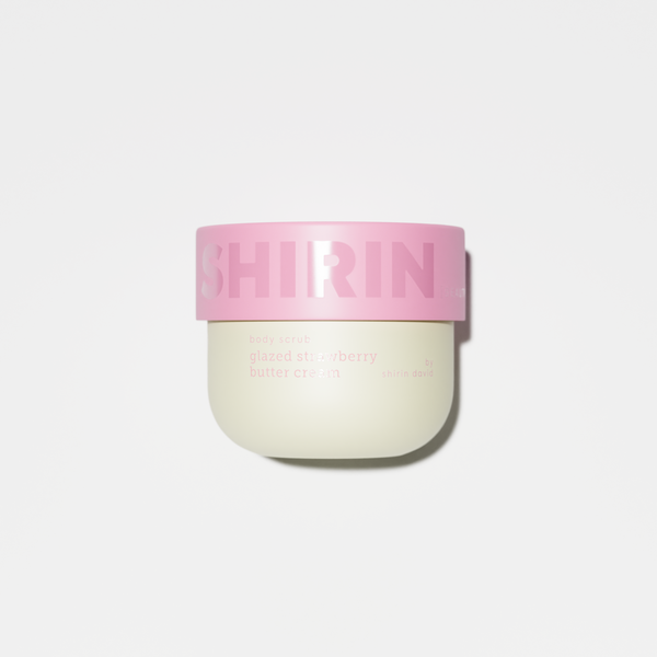 Body Scrub Glazed Strawberry Butter Cream