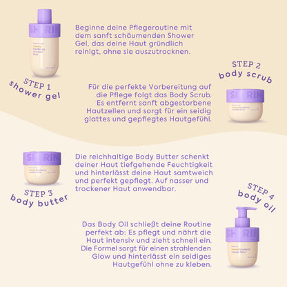 Glow-Girl Set Creamy Blueberry Caramel Bliss