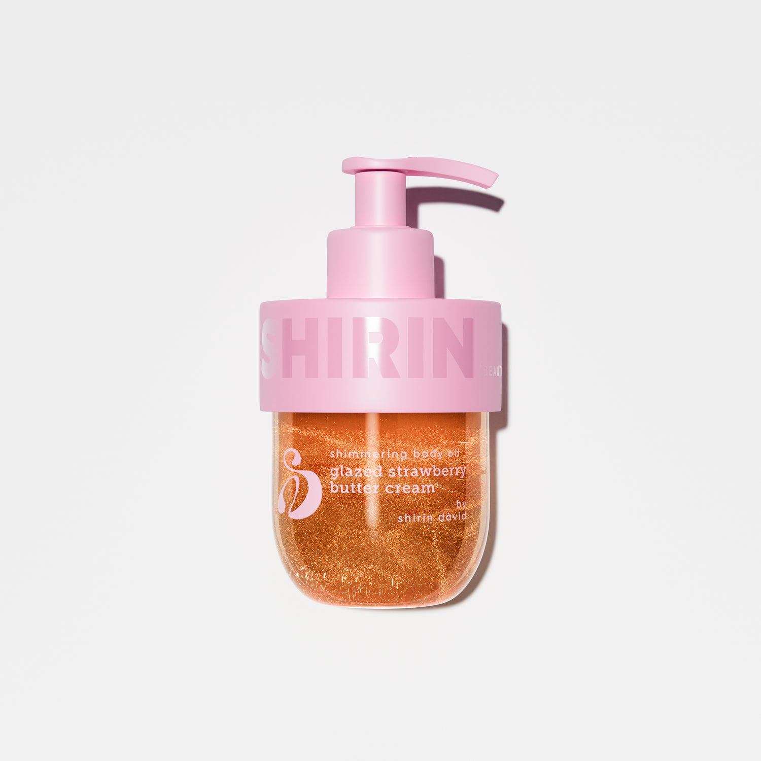 Shimmering Body Oil Glazed Strawberry Butter Cream