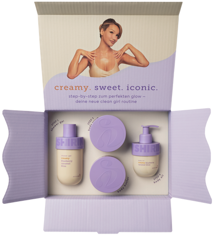 Glow-Girl Set Creamy Blueberry Caramel Bliss