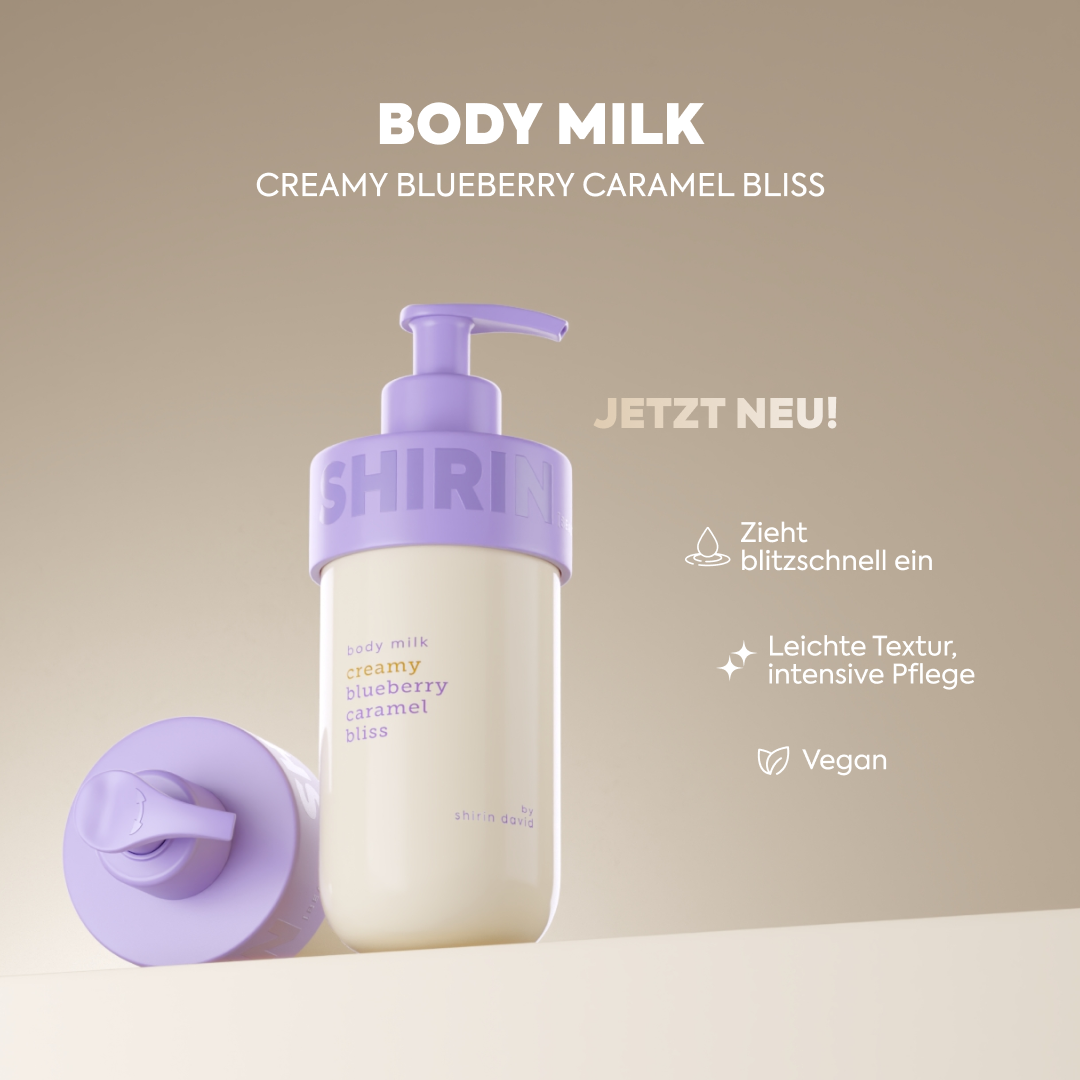 Body Milk Creamy Blueberry Caramel Bliss